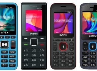 Intex Launches 10 Feature Phones under ECO and Turbo Series