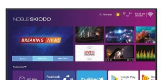 Noble Skiodo launches 39-inch Smart HD TV in India