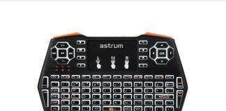 Astrum Introduces Wireless Smart Keyboard for Smart TVs