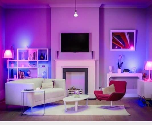 Smart Lighting: Red bulb, blue bulb!