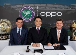 Oppo Becomes Official Sponsor of Wimbledon Championships