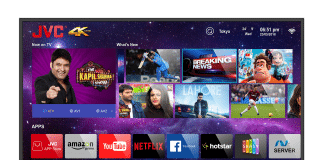 JVC Launches 43-inch Ultra HD 4K Smart LED TV in India
