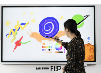 Samsung Introduces 2019 Version of its Interactive Digital Whiteboard
