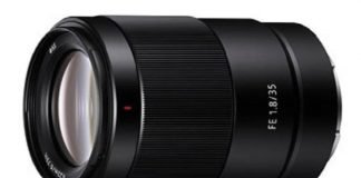 Sony Unveils Full-Frame 35mm F1.8 Lightweight Prime Lens