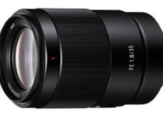Sony Unveils Full-Frame 35mm F1.8 Lightweight Prime Lens