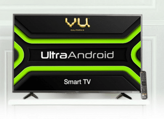 Vu is Launching New TVs in India on 28 September 2019
