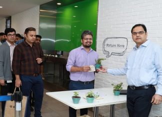 Samsung Gifted Saplings on International E-waste Day