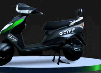 Electric Two-Wheeler Startup Zypp Raises Rs 15 Crore