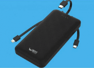 Ubon Launches PB-Z12 Power King Portable Power Bank in India
