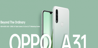 Oppo Launches A31 Smartphone in India