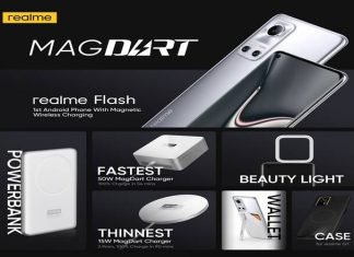 Realme Launches Magnetic Wireless Charging Solution Called MagDart