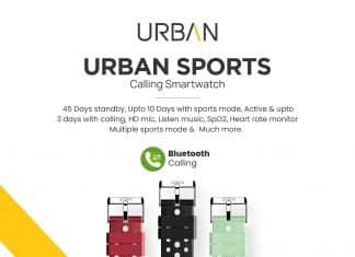 Inbase Launches Urban Sports Smartwatch