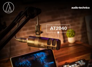 Audio-Technica Launches AT2040 Hyper Cardioid Dynamic Podcast Microphone