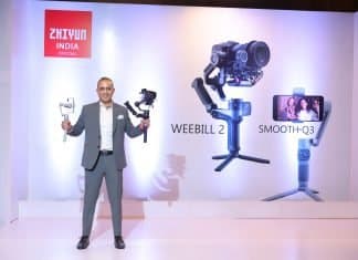 ZHIYUN India Launches SMOOTH-Q3 and WEEBILL 2 Gimbal