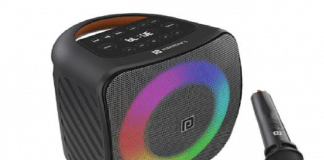 Portronics Launches Dash Bluetooth Speaker with Wireless Karaoke Mic