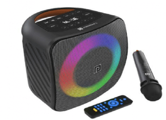 Portronics Launches Dash Bluetooth Speaker with Wireless Karaoke Mic
