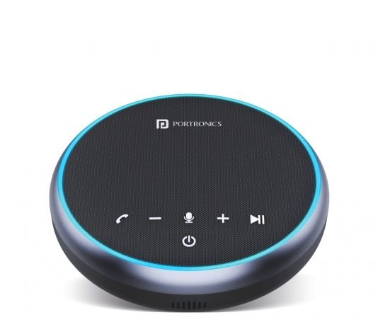 Portronics Launches ‘Talk One’ – Portable Wireless Conference Speaker